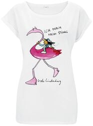 Flamingo Shirt Women, Lindenberg, Udo, T-Shirt