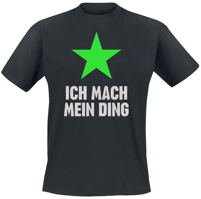Ich mach mein Ding Shirt „Grüner Stern“