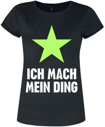 Ich Mach Mein Ding Shirt Grüner Stern Women, Lindenberg, Udo, T-Shirt